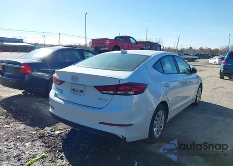 2017 Hyundai Elantra Se из США, поврежденный, VIN 5NPD74LF2HH199359